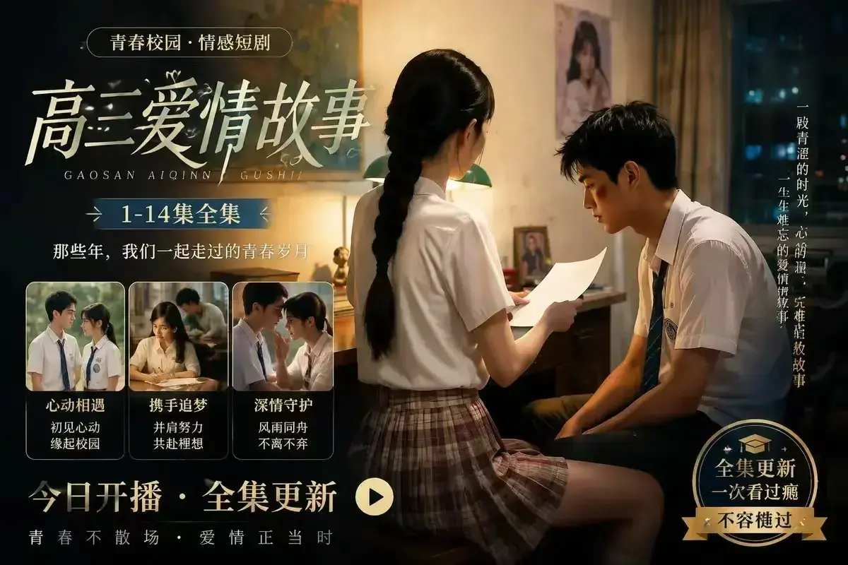 AI短剧《B中爱情故事》未删减完整版 4KHDR画质 百度网盘在线秒存 高清观看资源下载